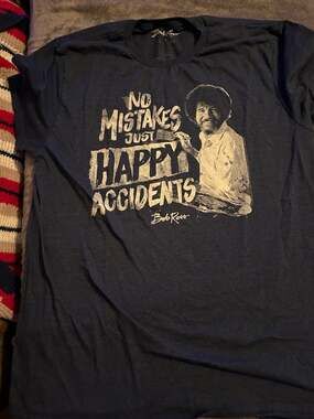 Bob Ross shirt size large